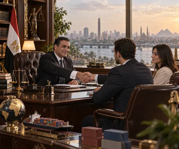 تأسيس شركة استيراد وتصدير في مصر
