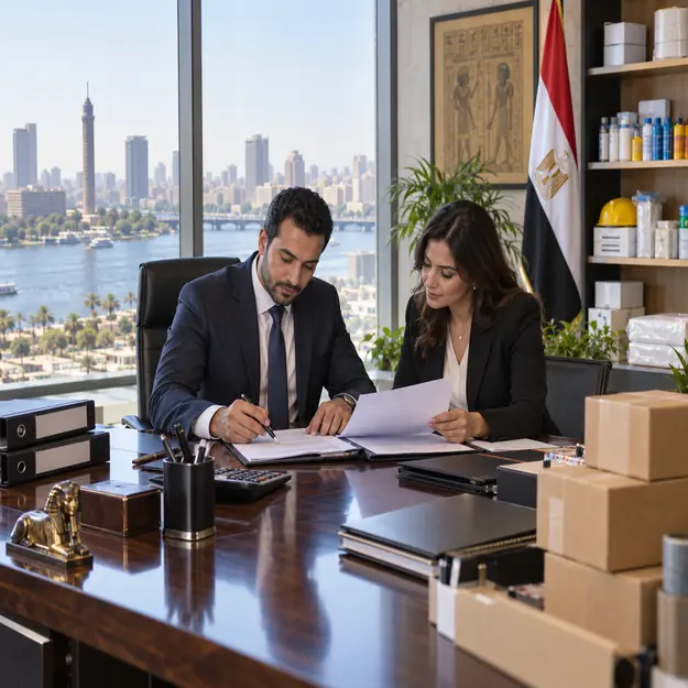 تاسيس شركة توريدات عمومية في مصر