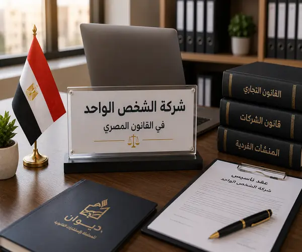 شركة الشخص الواحد في القانون المصري