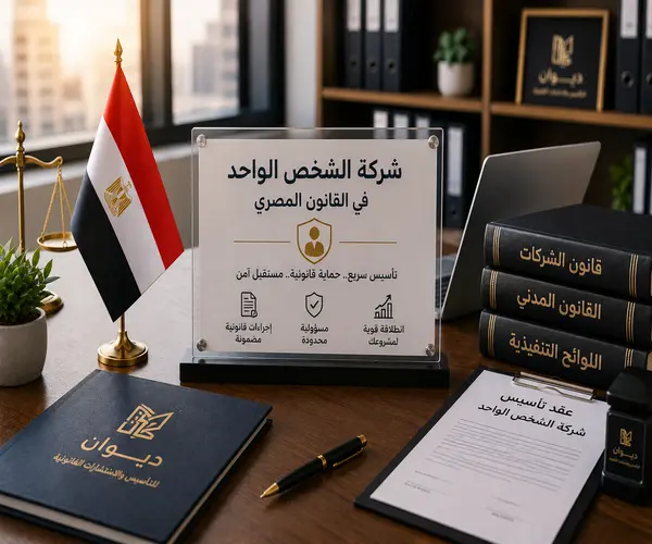 شركة الشخص الواحد في القانون المصري