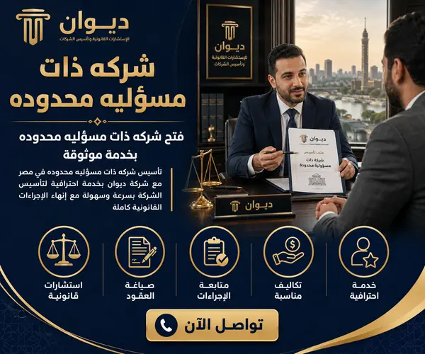 شركه ذات مسؤليه محدوده