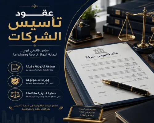 عقود تأسيس الشركات