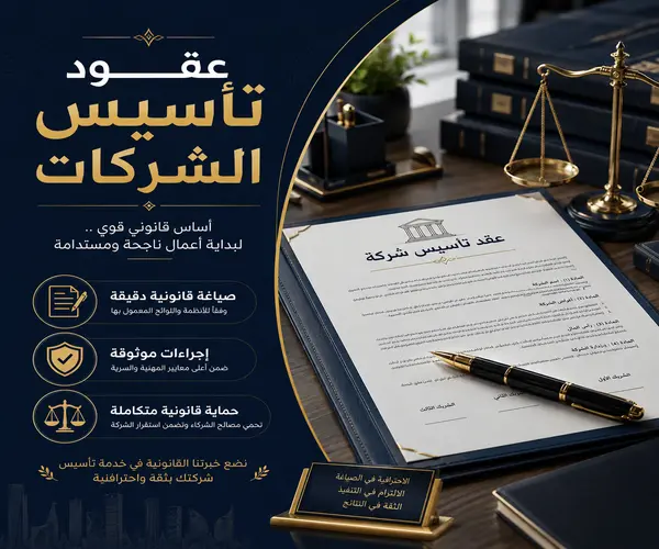 عقود تأسيس الشركات