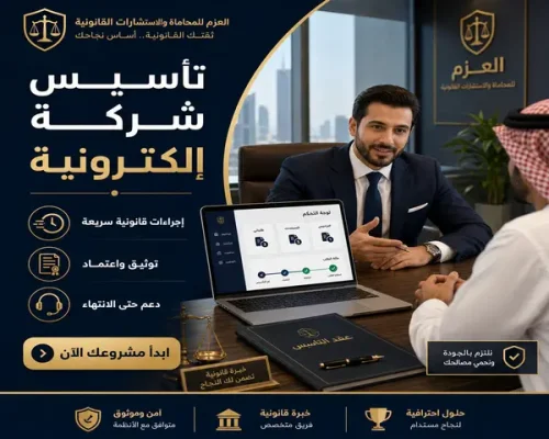 تأسيس شركة إلكترونية