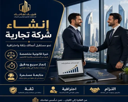 إنشاء شركة تجارية