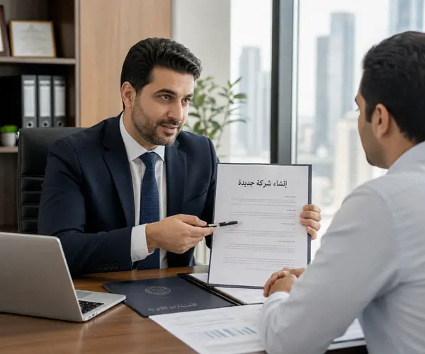 إنشاء شركة جديدة