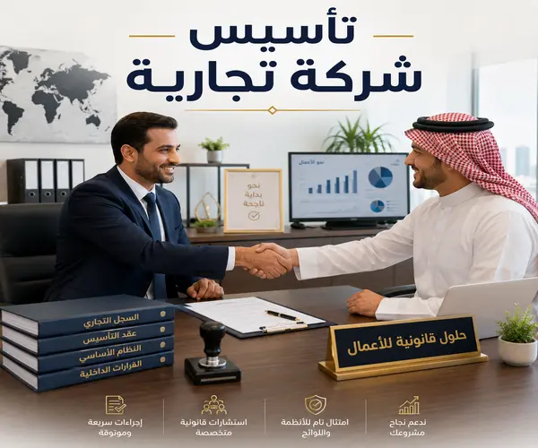 تأسيس شركة تجارية