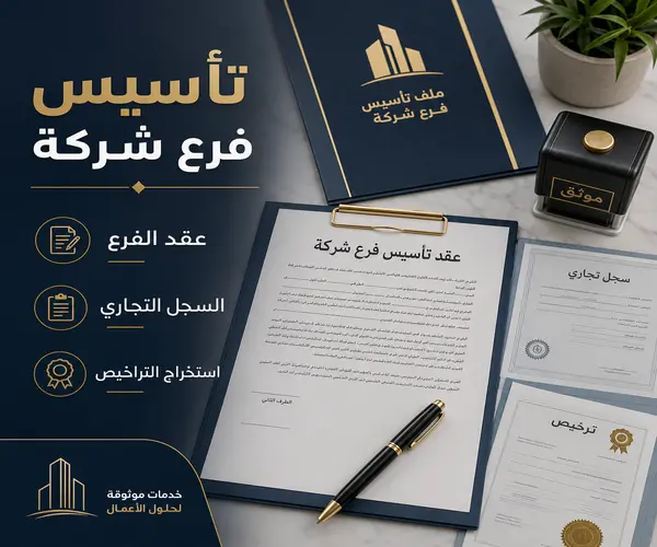 تأسيس فرع شركة