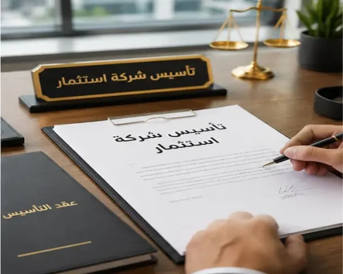 تأسيس شركة استثمار