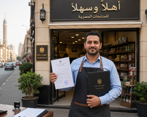 تراخيص المحلات التجارية في مصر