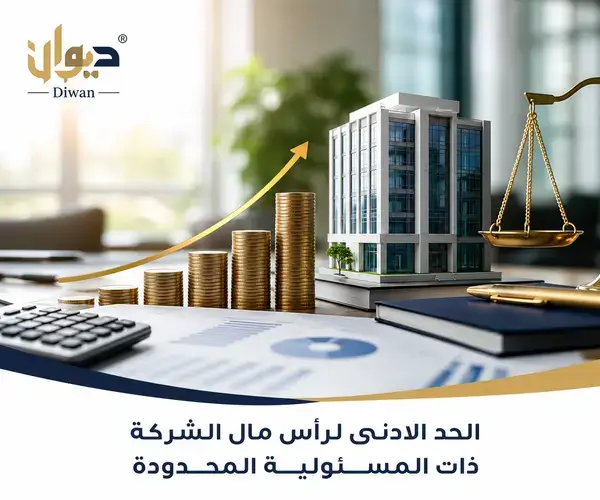 الحد الادنى لرأس مال الشركة ذات المسئولية المحدودة