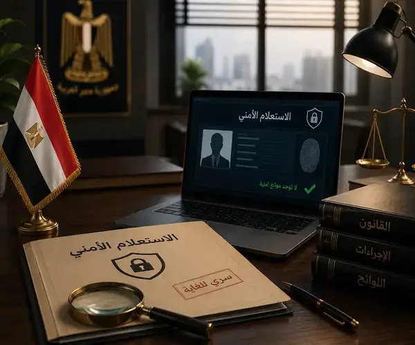 الاستعلام الامني في مصر