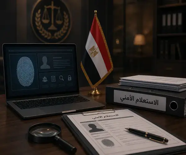 الاستعلام الامني في مصر
