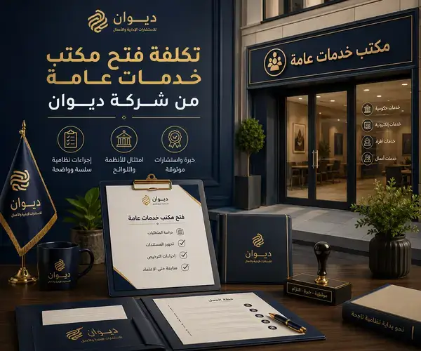 تكلفة فتح مكتب خدمات عامة